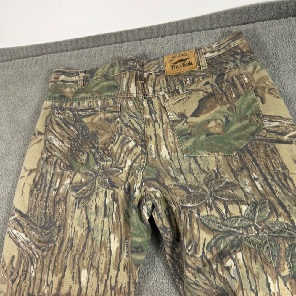 Duxbak Realtree Camouflage Hunting Pants Mens 35x32.5 Straight Leg Utility Camo